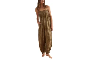 Acrawnni Women's Sleeveless Loose Jumpsuit Bodysuit