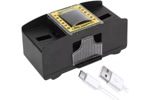 3X RRP £18.33 Playing Cards Shuffler for 1-2 Decks Poker Playing Cards Shuffler for 1-2 Decks Poker
