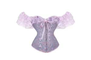 3X RRP £20.82 Miolasay Women's Off Shoulder Lace Up Bustier Corset Miolasay Women's Off Shoulder Lace Up Bustier Corset