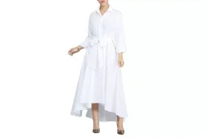 3X RRP £44.79 VERWIN Women Long Sleeve Loose Elegant Maxi Dress Button VERWIN Women Long Sleeve Loose Elegant Maxi Dress Button