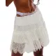 Yoisdtxc Women's Fashion Lace Mini Skirts Mid-Rise