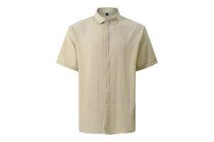 4X RRP £18.95 YFFUSHI Mens Summer Short Sleeve Button Down Shirt YFFUSHI Mens Summer Short Sleeve Button Down Shirt