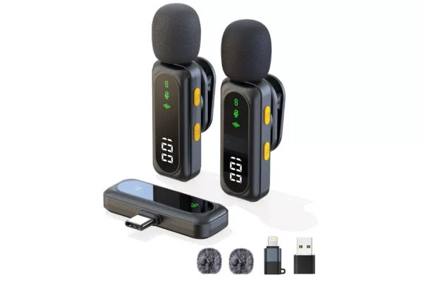Wireless Lavalier Microphone for iPhone - iPad