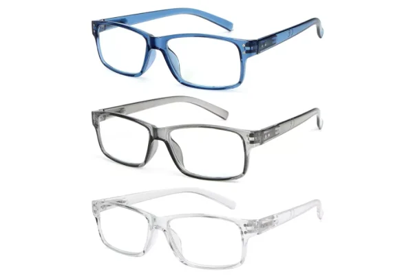 MMOWW 3-Pack Anti-Blue Light Reading