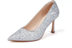 Zhabtuc Women's Pumps High Heel 4 Inch