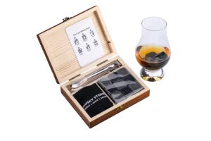 5X RRP £8.39 VOVZON Whiskey Chilling Stones Gift Set for Men Whiskey Chilling Stones Gift Set