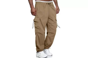 5x RRP £36.74 Meilicloth Men's Cargo Trousers Casual Tracksuit Bottoms Meilicloth Men's Cargo Trousers Casual Tracksuit Bottoms