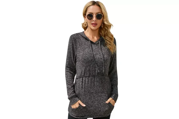 Sosolism Nursing Tops Winter Breastfeeding Pullover