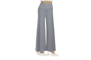 Cegerne Women Trousers High Waist Stretch Wide Leg