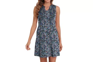 GRECERELLE Women's Summer Dresses Casual Sleeveless