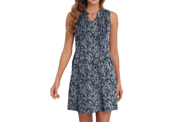 GRECERELLE Women's Summer Dresses Casual Sleeveless