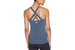 7X RRP £21.65 RUNNING GIRL Women's Workout Tank Top Built in Bra Top Running Vest RUNNING GIRL Women's Workout Tank Top Built in Bra Top Running Vest