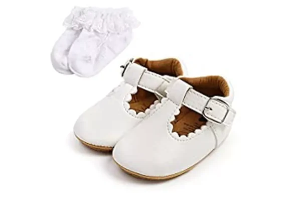 Baby Anti-Slip First Walking Shoes Baby Boys Girls...