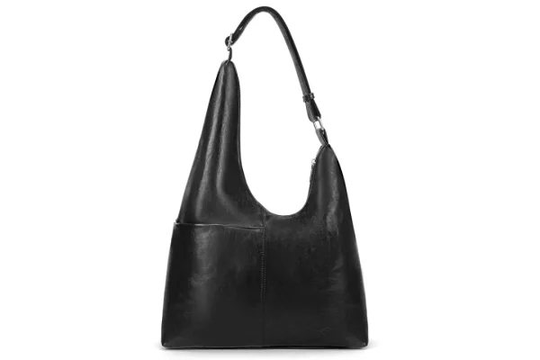 HICARRY Tote Bag with Zipper Hobo Slouch Bag