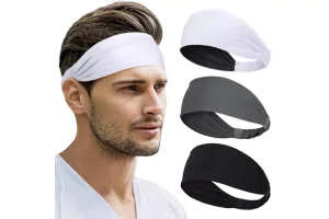 9X RRP £12.82 Beister Sports Headbands for Men Women (3 Pack), Elastic Non Slip Sweat Bands Beister Sports Headbands for Men Women (3 Pack), Elastic Non Slip Sweat Bands