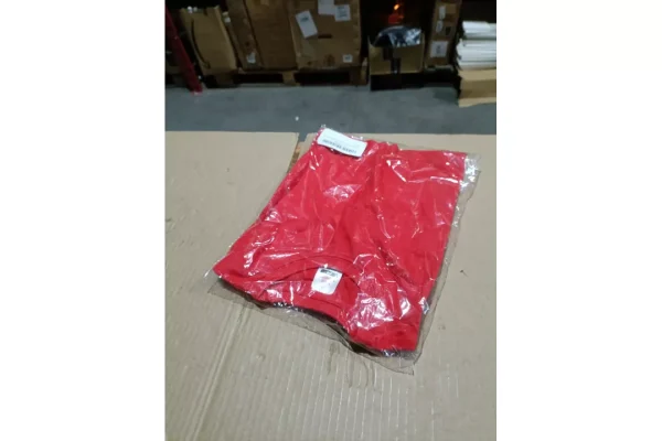 adam & eesa 100% Cotton Kids Value Weight Unisex Short Sleeve T-Shirt Red