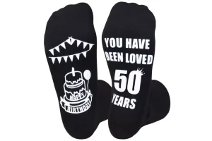 50th Birthday Socks
