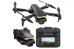 Fakjank F417PRO Drone with Camera 1080P for Adults Kids, Beginner Drone with Screen, Adult Drone with 90 Lens, LED Lights, Optical Flow, Modular Battery, One Key Start, 3D Flips, Portable Case Fakjank F417PRO Drone with Camera 1080P for Adults Kids