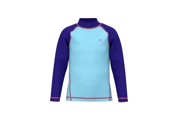 Girls Long Sleeve Rash Vest