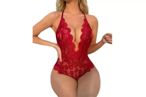 Sexy Lace Bodysuit for Women One Piece Naughty Lingerie