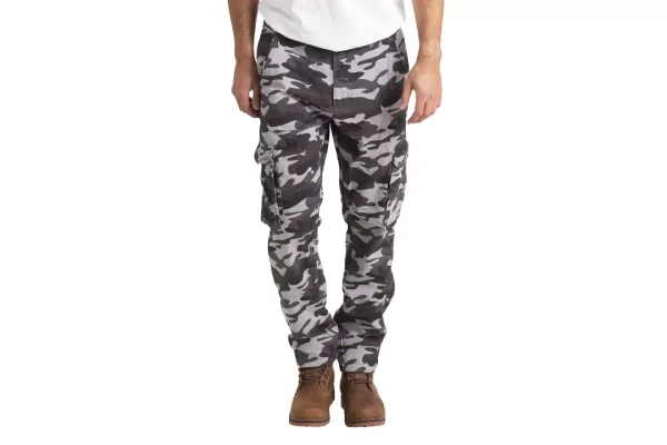 WestAce Mens Military Cargo Trousers Army Camo Security