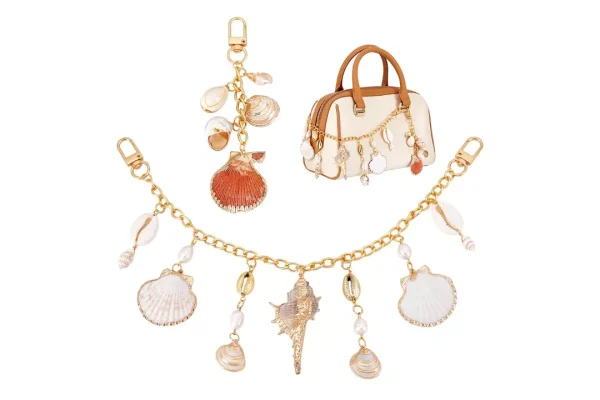 PH PandaHall 2pcs Purse Chain Charm