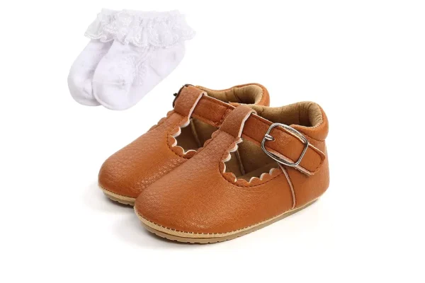 Baby Anti-Slip First Walking Shoes Baby Boys Girls
