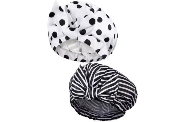 2 Pieces Shower Caps for Women