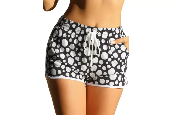 Boruizhen Women's Swim Shorts High Waisted Board Shorts