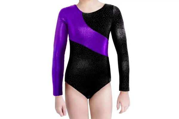 XiaoMoSha Gymnastics Leotards for Girls Long Sleeve