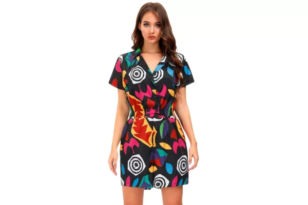 For G and PL Halloween Thema Womens Short