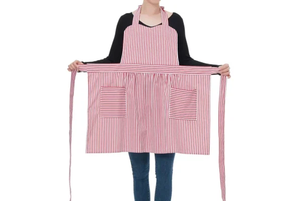 Love Potato Cotton Aprons for Women with Pockets