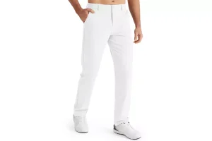 RRP £19.76 Libin Golf Trousers for Men Business Chinos Tapered White 34W x 30L Libin Golf Trousers for Men Business Chinos Tapered White 34W x 30L