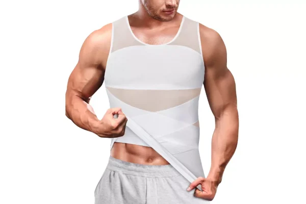 Bingrong Compression Shirt for Men Slimming Body Shaper
