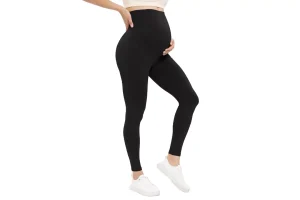 VALANDY Maternity Leggings Over Bump Buttery Soft Belly