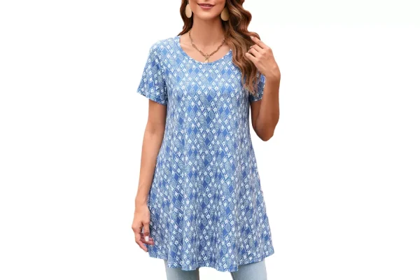 Enmain Short Sleeve Women's Tunic