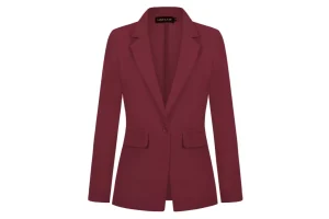 RRP £22.04 MINTLIMIT Ladies Blazer Velvet Linen Feel Loose Suit MINTLIMIT Ladies Blazer Velvet Linen Feel Loose Suit