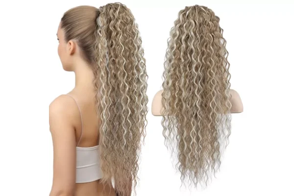 Flufymooz Ponytail Extension.