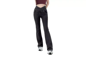 RRP £24.61 LaiEr Women V Crossover High Waist Tummy Control Casual LaiEr Women V Crossover High Waist Tummy Control Casual