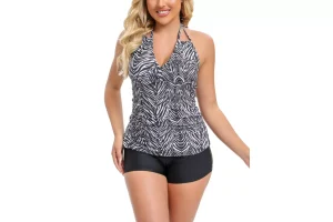 SERENYOU Tankini Swimsuits for Women Two Piece Bathing