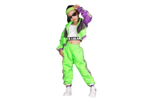 RRP £25.62 LOLANTA 3pcs Girls Hip Hop Clothes LOLANTA 3pcs Girls Hip Hop Clothes