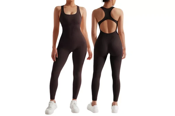 RXRXCOCO Sleeveless All In One Jumpsuit Women Racerback