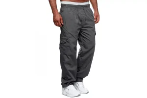 RRP £31.83 Mens Slim Fit Cargo Trousers Gym Jogging Bottoms Casual Mens Slim Fit Cargo Trousers Gym Jogging Bottoms Casual