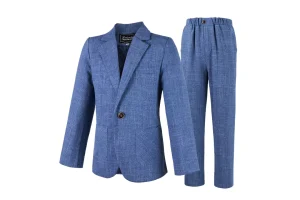 RRP £32.38 LOLANTA Kids Tweed Check Suit LOLANTA Kids Tweed Check Suit