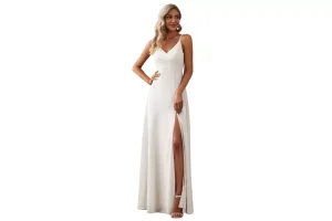 RRP £39.09 Ever-Pretty Women's A Line Spaghetti Straps V Neck Ever-Pretty Women's A Line Spaghetti Straps V Neck