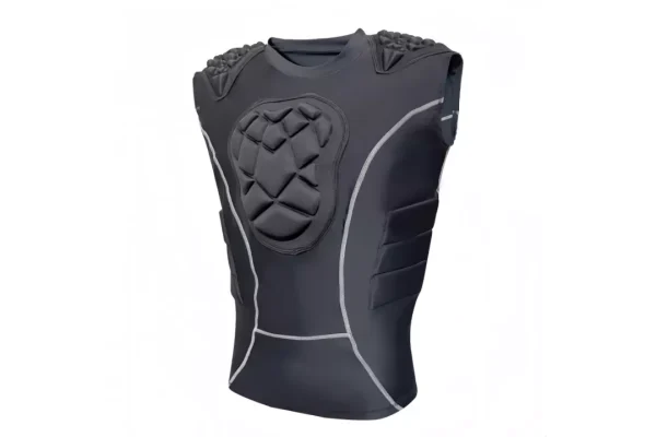 Topeter Padded Compression Shirts with Chest Guard