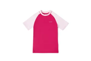 RRP £6.53 Overstock-HMILES Girls Short Sleeve Rash Vest HMILES Girls Short Sleeve Rash Vest