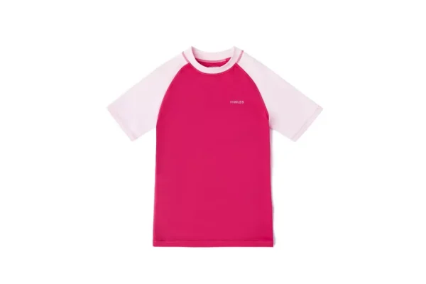 HMILES Girls Short Sleeve Rash Vest