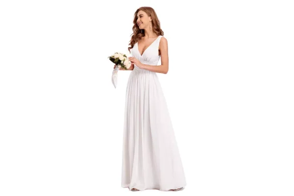 Ever-Pretty Women's Classic V Neck Elegant Empire Waist
