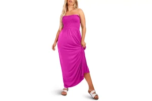 RRP £7.10 NetSetUK Womens Strapless Bandeau Boob Tube Solid Seamless NetSetUK Womens Strapless Bandeau Boob Tube